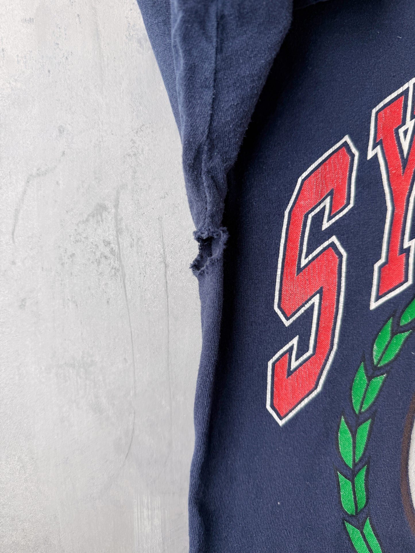 Syracuse University Graphic T-Shirt '91 - Medium