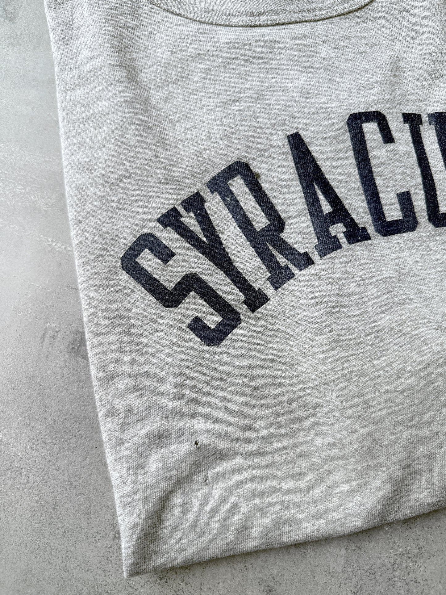Syracuse University Gray Essential T-Shirt Y2K - XXL