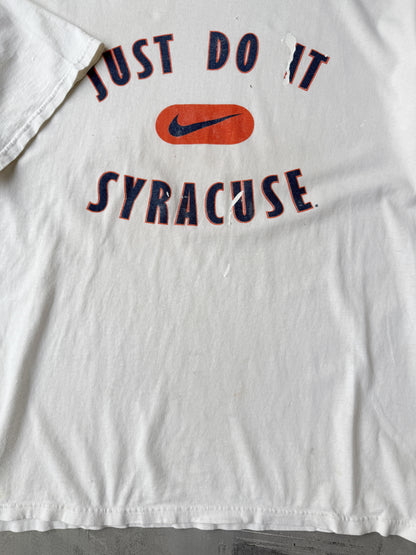 Syracuse University Nike T-Shirt 90's - Large