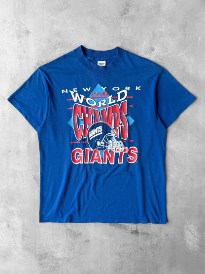 New York Giants T-Shirt '90 - Medium