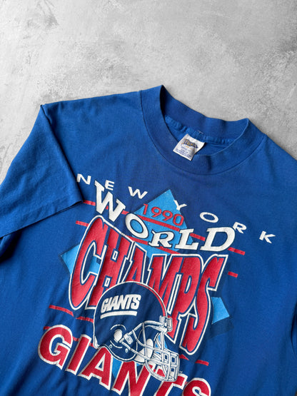 New York Giants T-Shirt '90 - Medium