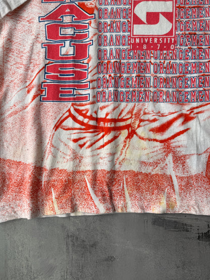 Syracuse University Basketball AOP T-Shirt 90's - XL