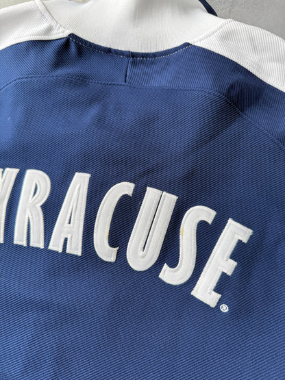 Syracuse University Nike Snap Up Top Warm Up Y2K - Large / XL