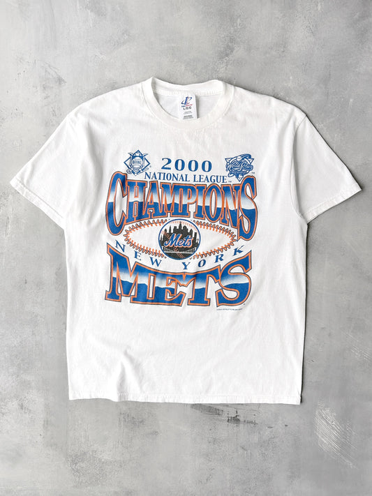 New York Mets NL Champs T-Shirt '00 - Large