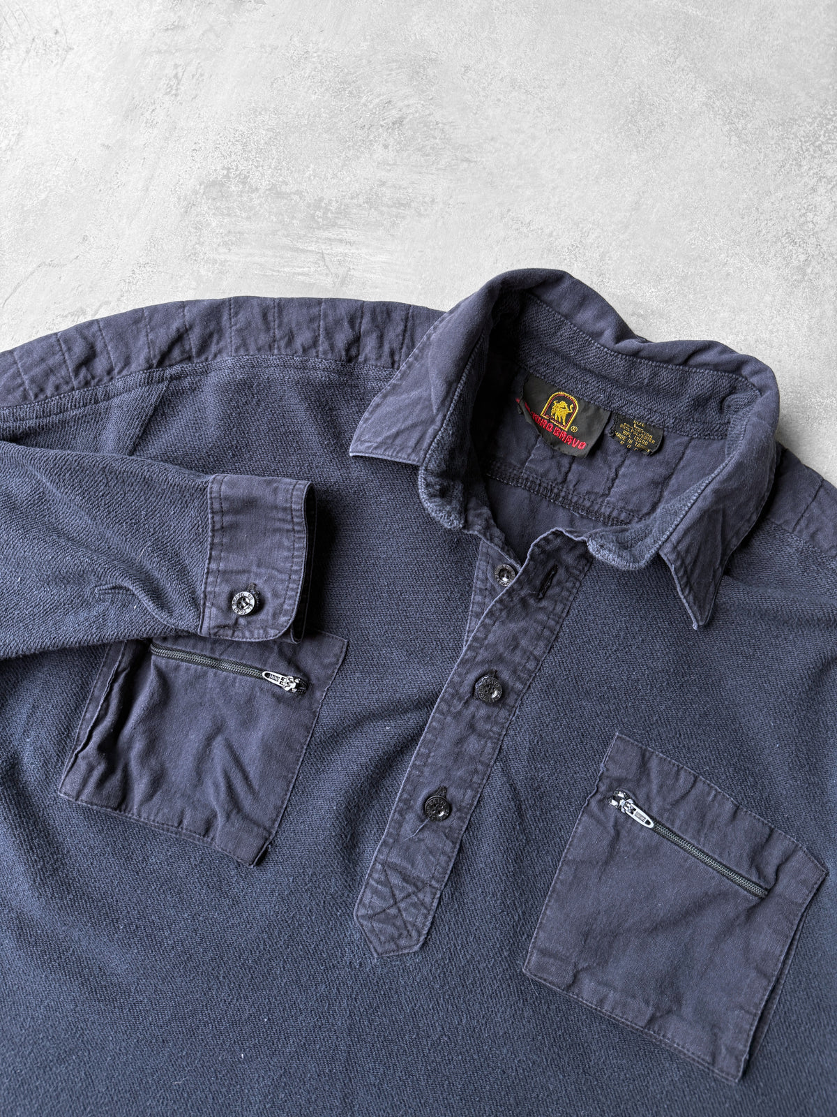 Mixed Media Pocket Shirt 90's - Medium