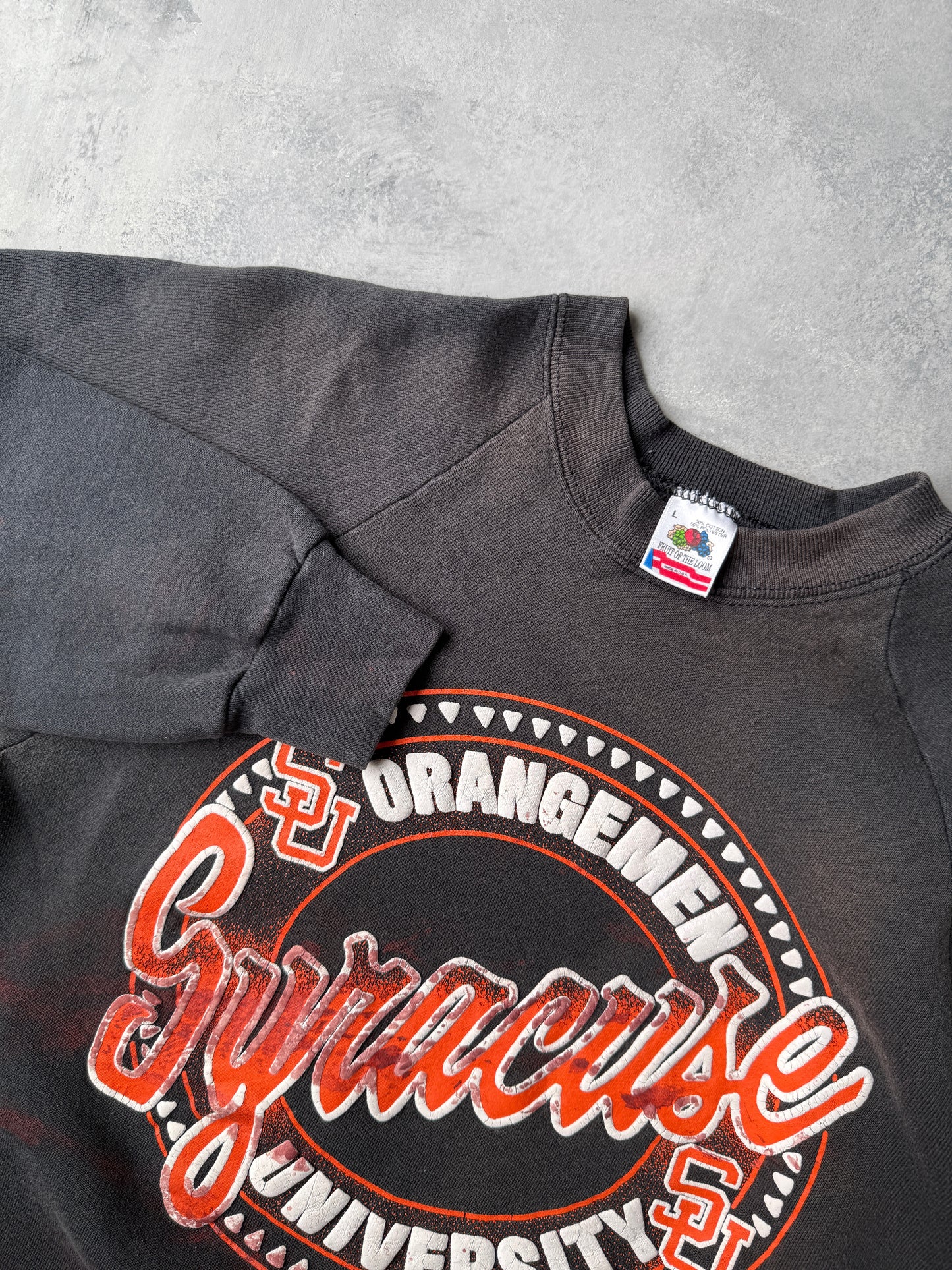 Syracuse University Sweatshirt 80's - Medium