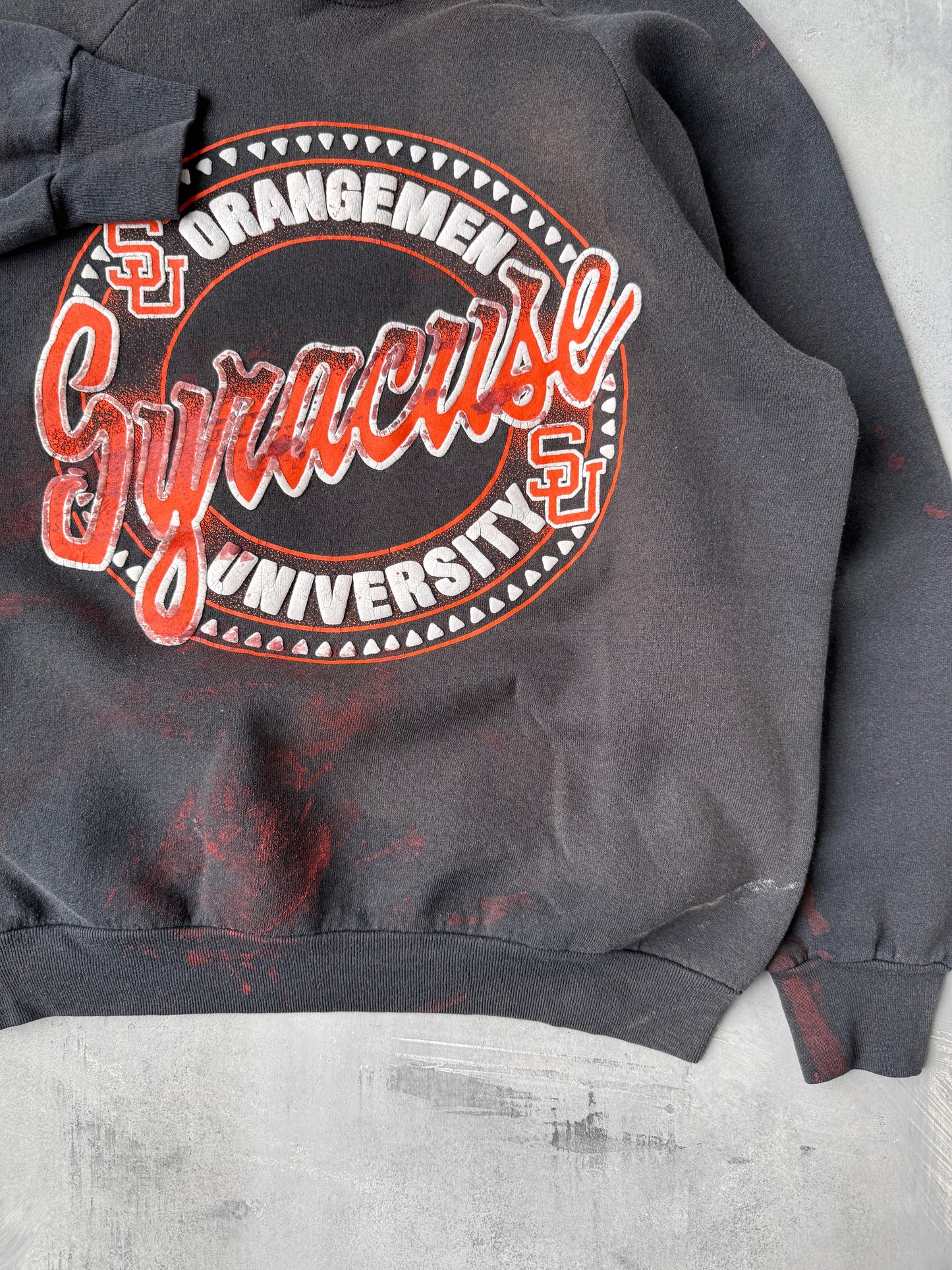 Syracuse University Sweatshirt 80's - Medium