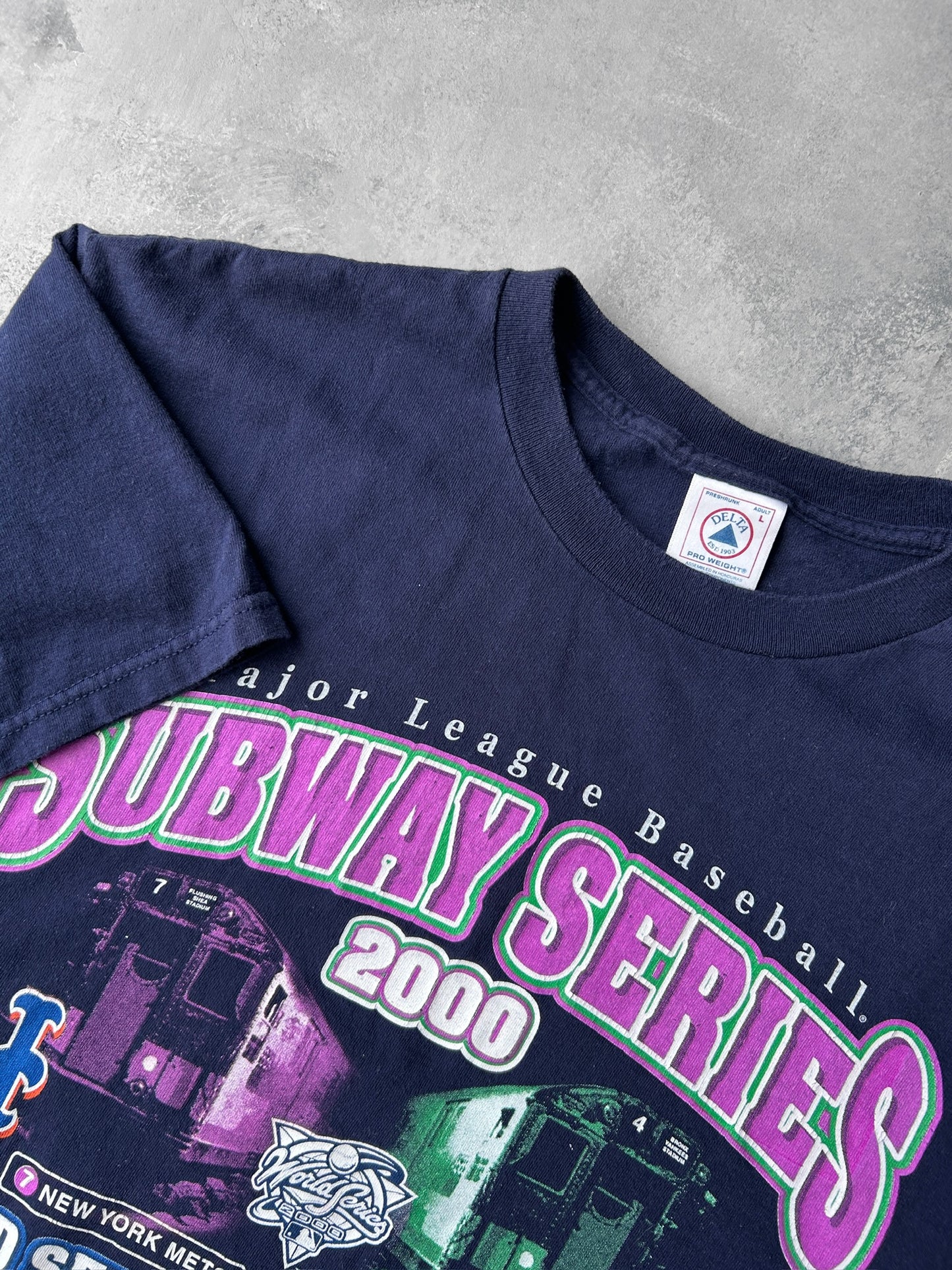 New York Subway Series T-Shirt '00 - Large