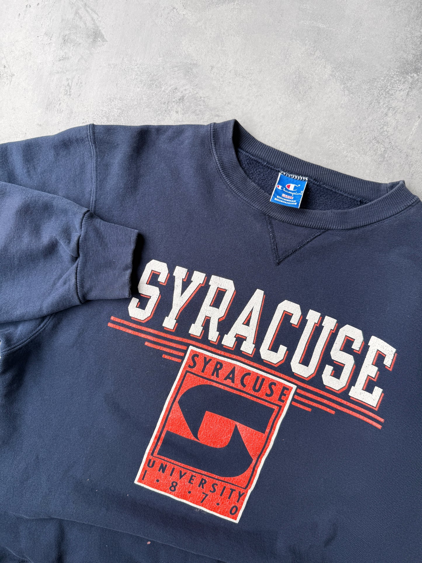 Syracuse University Sweatshirt 90's - Large