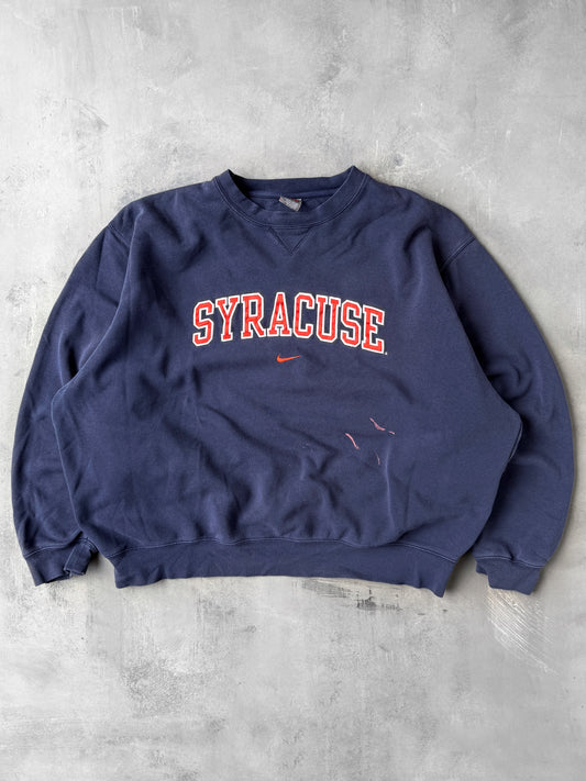 Syracuse University Nike Sweatshirt Y2K - XL / XXL