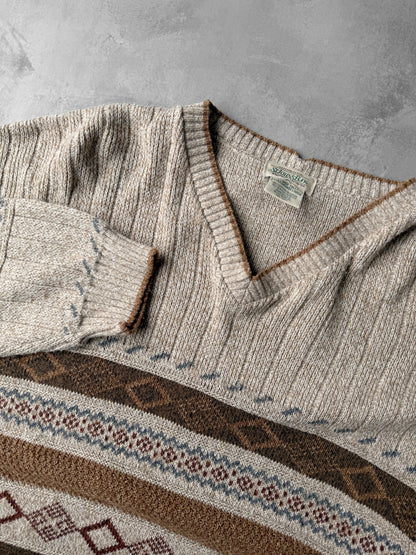 V-Neck Sweater 90's - XL Tall
