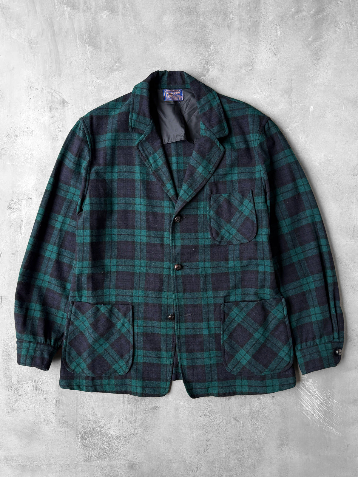 Pendleton Wool Jacket 70's - Large