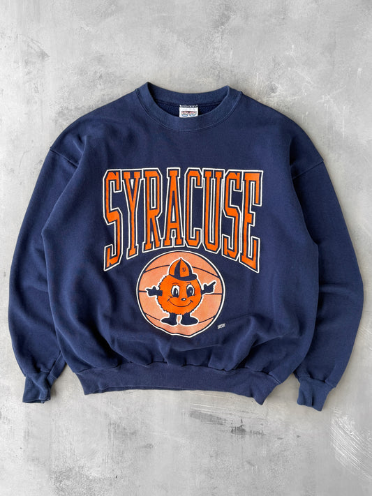 Syracuse University Basketball Sweatshirt 90's - Large