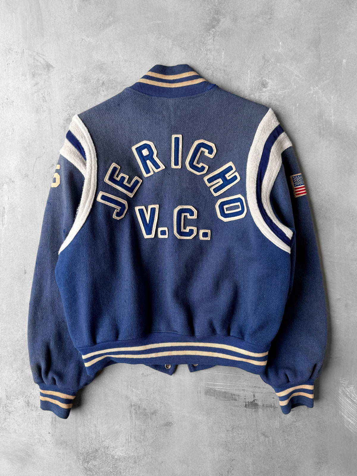 Wool Varsity Jacket 60's - Medium