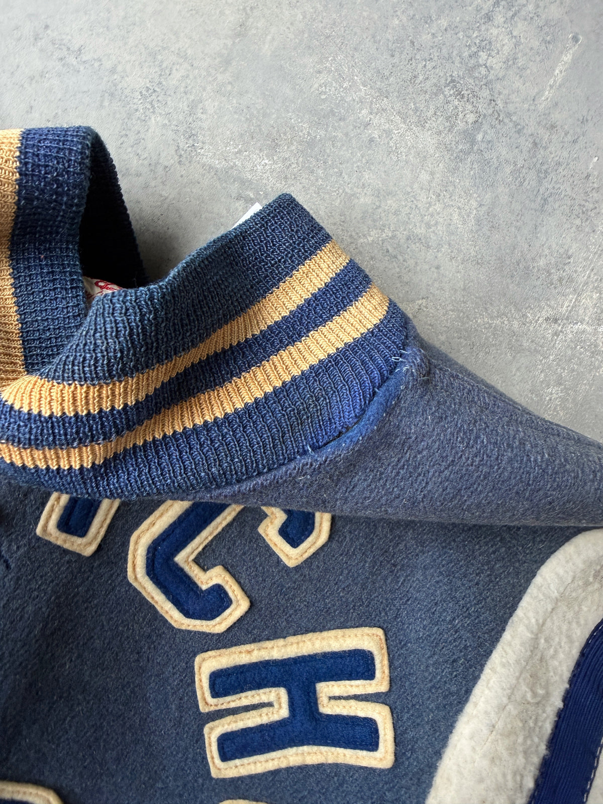 Wool Varsity Jacket 60's - Medium