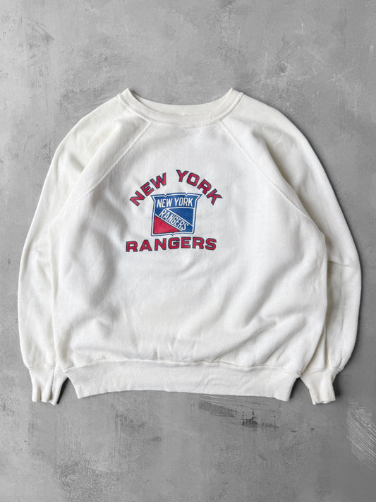 New York Rangers Sweatshirt 80's - Large