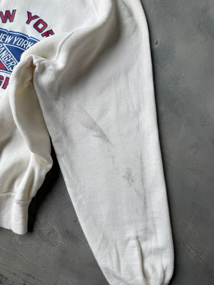 New York Rangers Raglan Sweatshirt 80's - Large