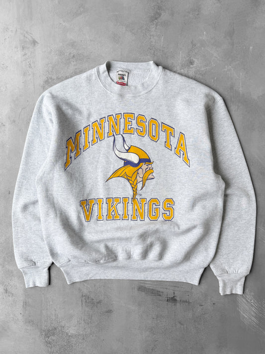 Minnesota Vikings Sweatshirt 90's - Large