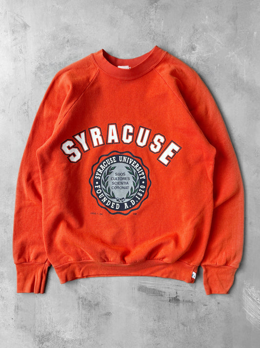 Syracuse University Crest Sweatshirt 80's - Medium