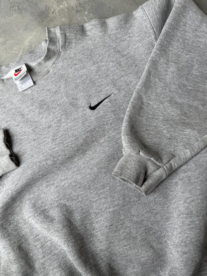 Heather Gray Nike Essential Sweatshirt 90's - Medium