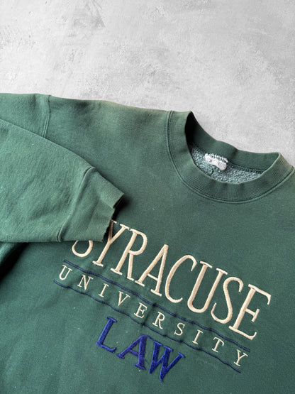 Syracuse University Law Sweatshirt 90's - Large