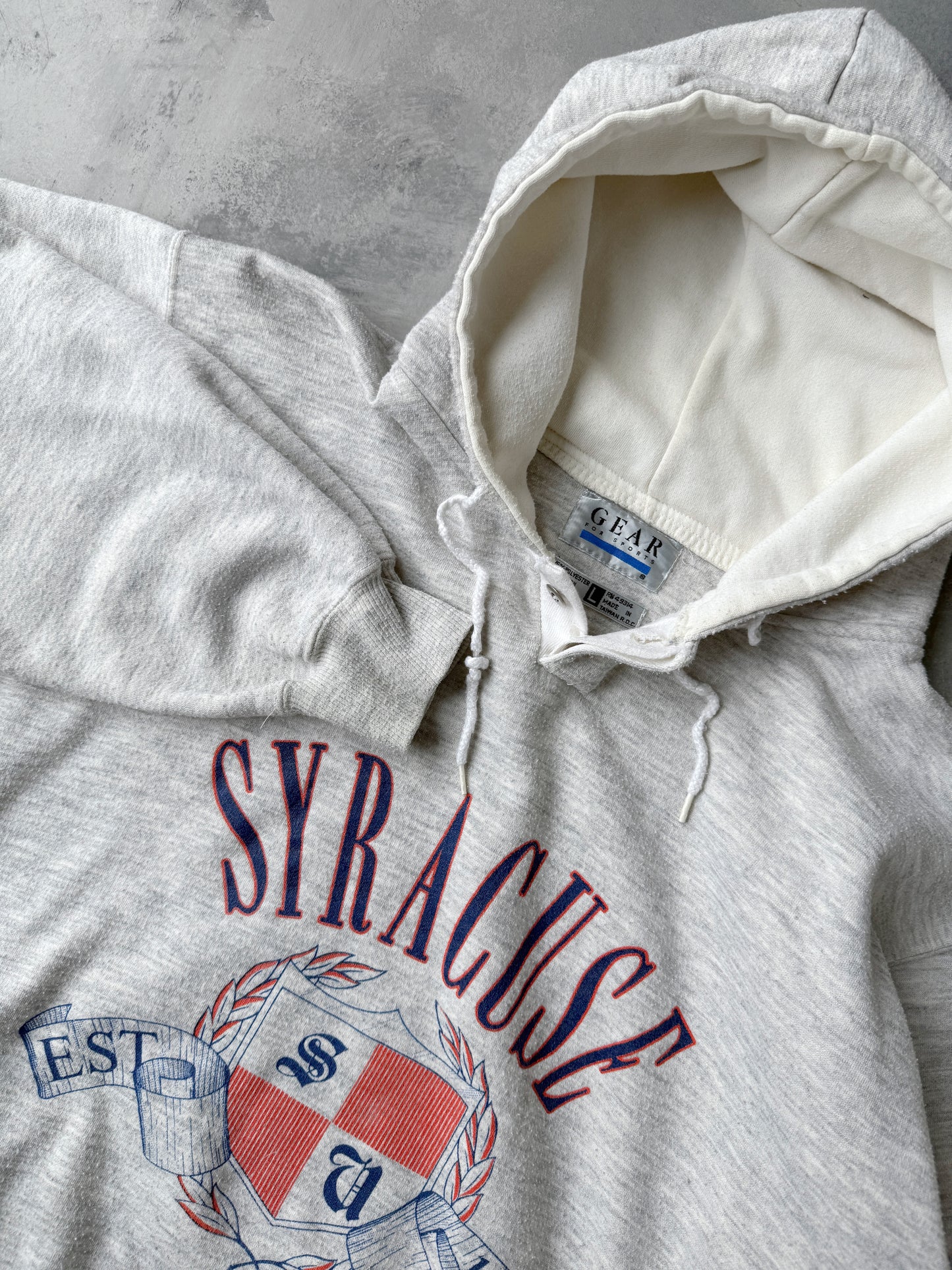 Syracuse University Hoodie 90's - Large