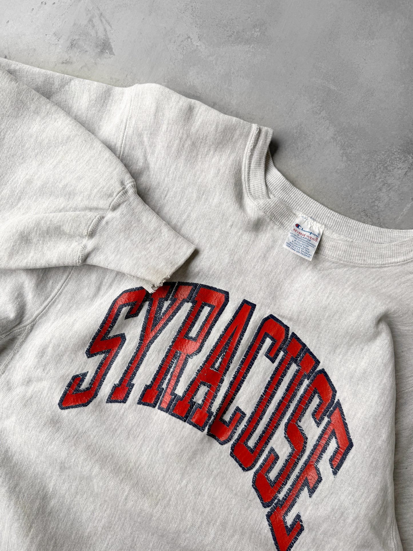 Syracuse University Sweatshirt 90's - Large