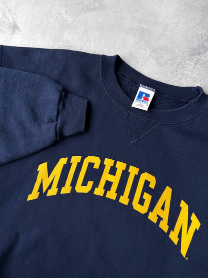 University of Michigan Sweatshirt Y2K - Large