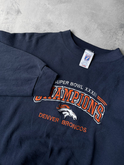 Denver Broncos Super Bowl Sweatshirt 90's - XL