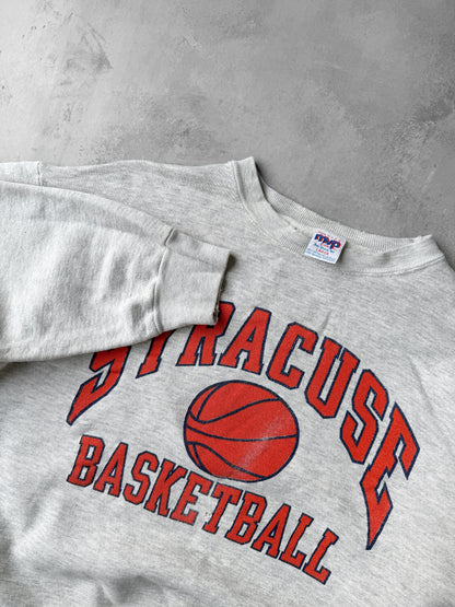 Syracuse University Basketball Sweatshirt 90's - Large
