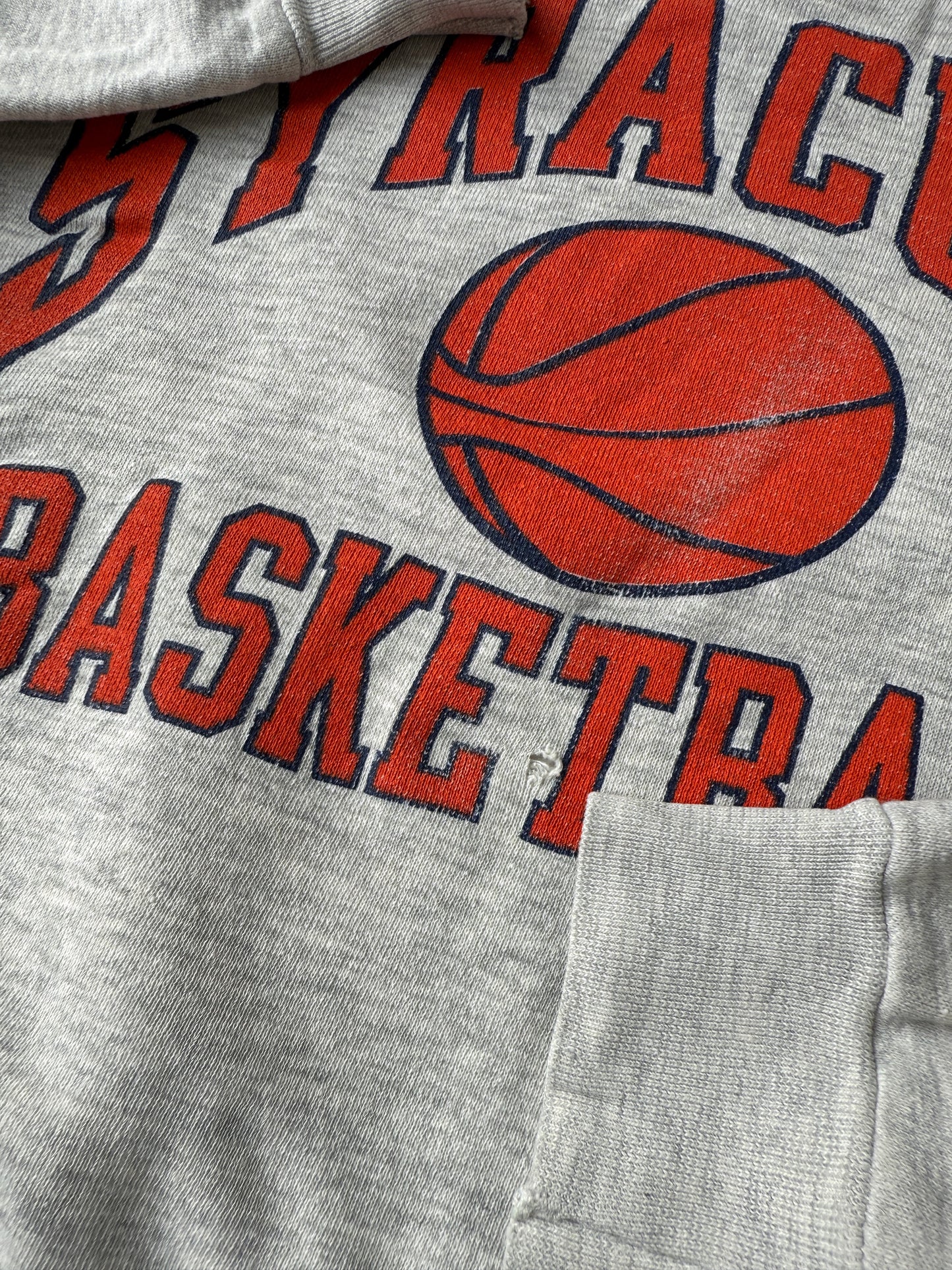 Syracuse University Basketball Sweatshirt 90's - Large