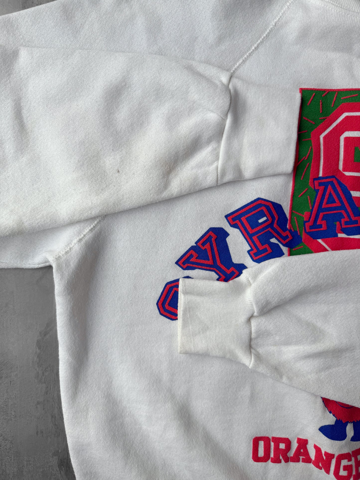 Syracuse University Sweatshirt 80's - Large