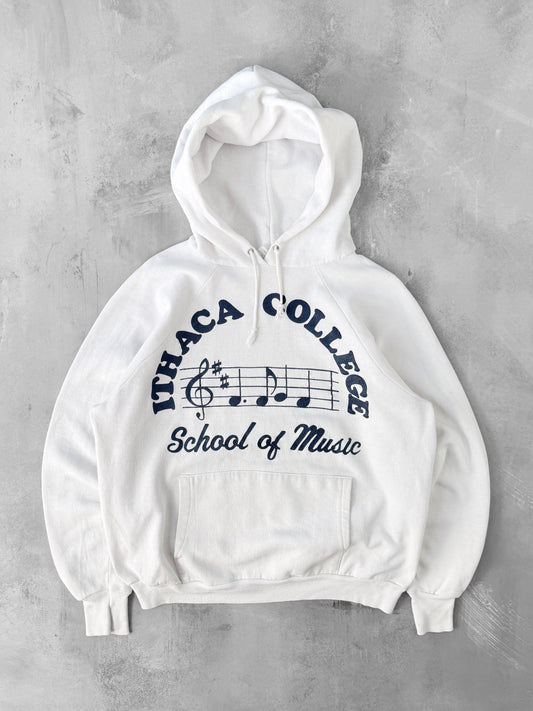 Ithaca College School of Music Hoodie 80's - Medium
