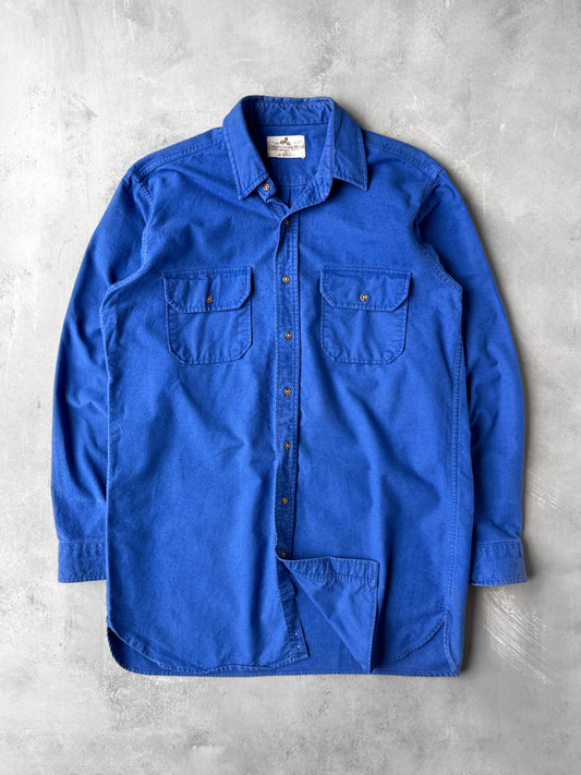 Cobalt Chamois Shirt 90's - Large