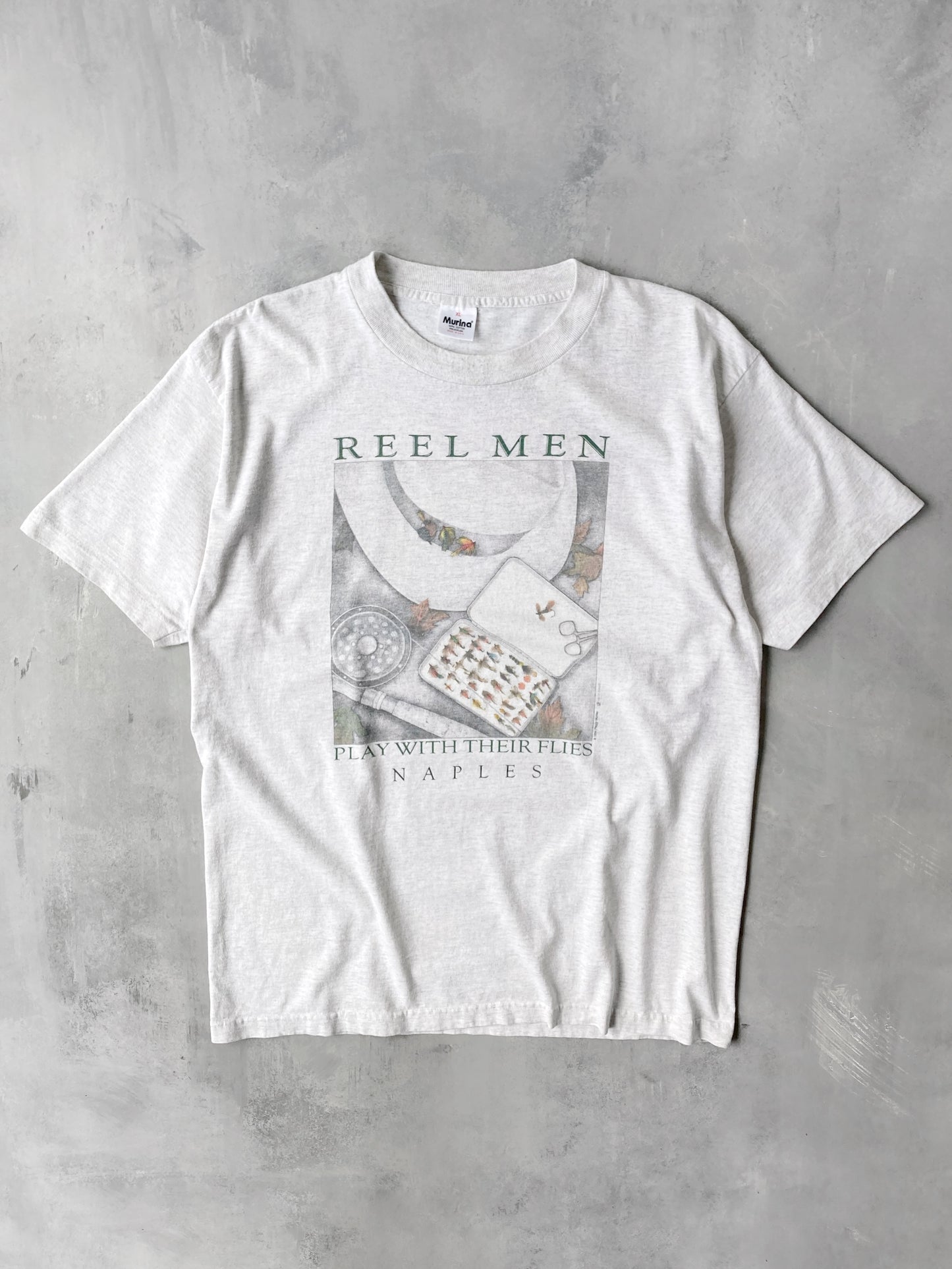 Fishing Pun T-Shirt '94 - XL