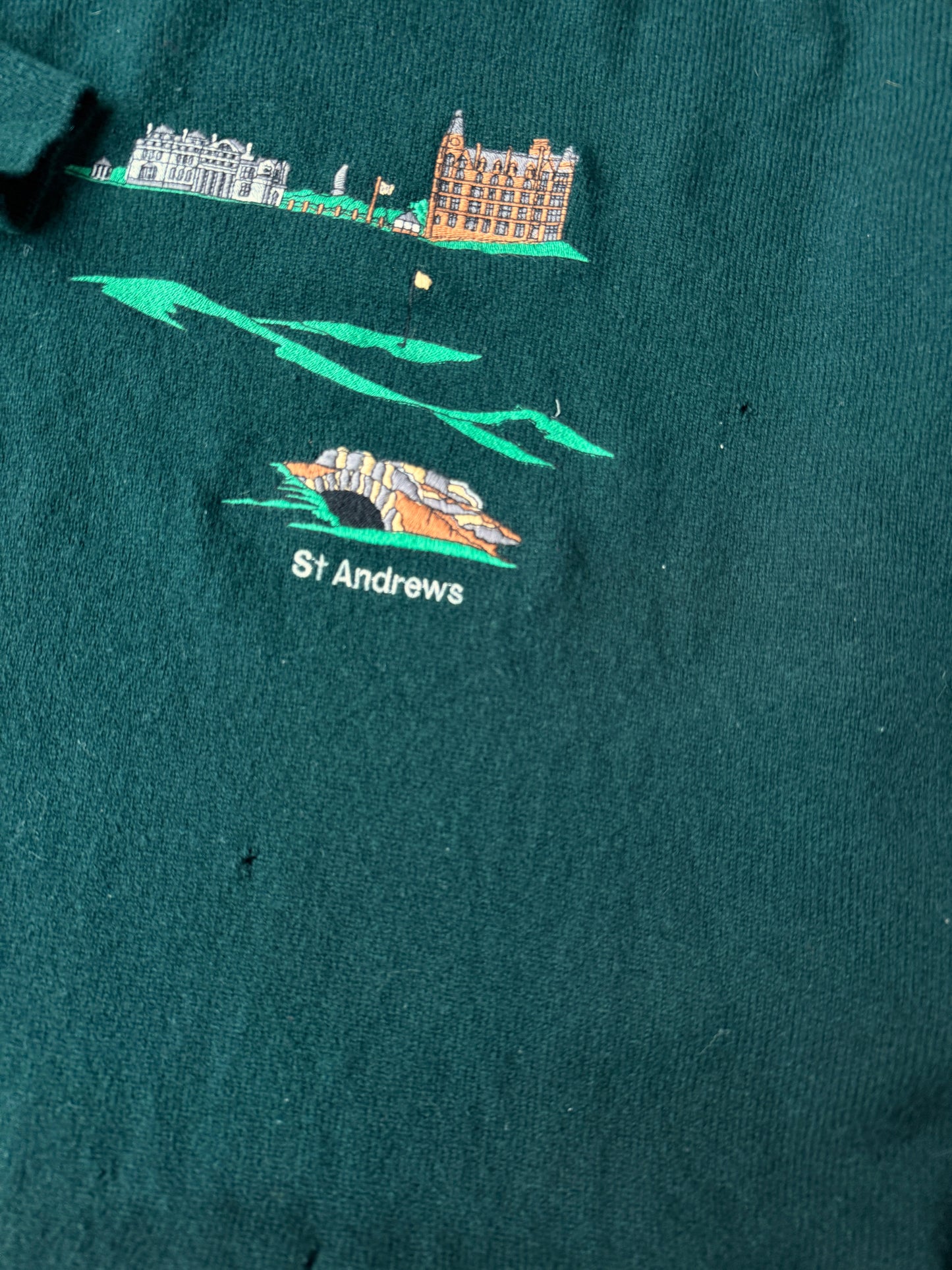 St. Andrews Wool Golf Sweater 90's - XL