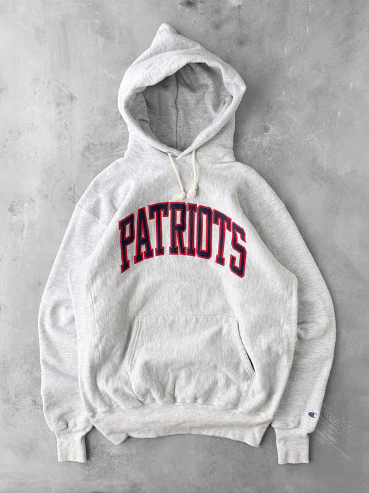 Binghamton Patriots Hoodie 90's - XXL