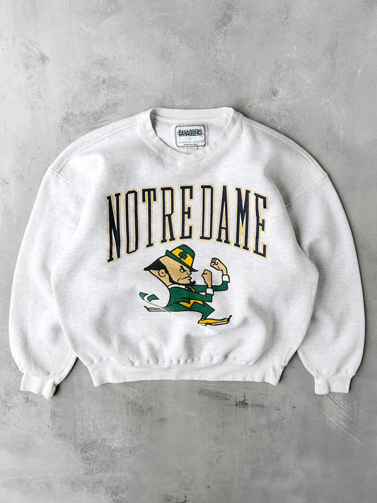 Notre Dame Sweatshirt 90's - Large