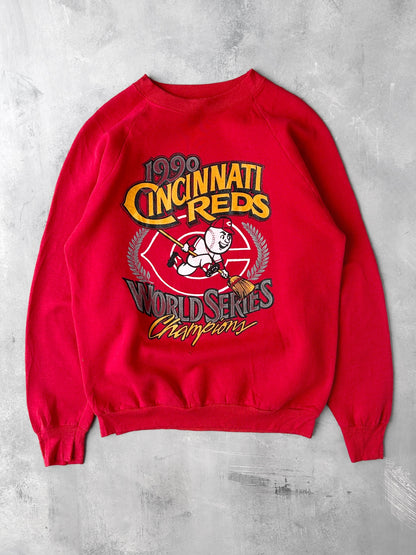 Cincinatti Reds World Series Sweatshirt '90 - Medium