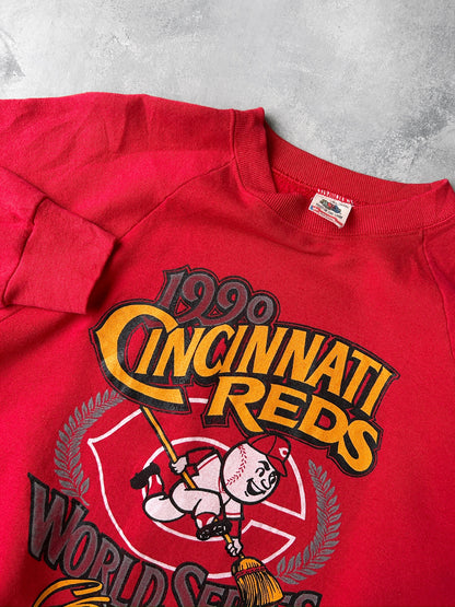 Cincinatti Reds World Series Sweatshirt '90 - Medium