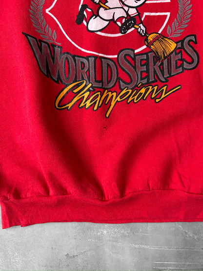 Cincinatti Reds World Series Sweatshirt '90 - Medium