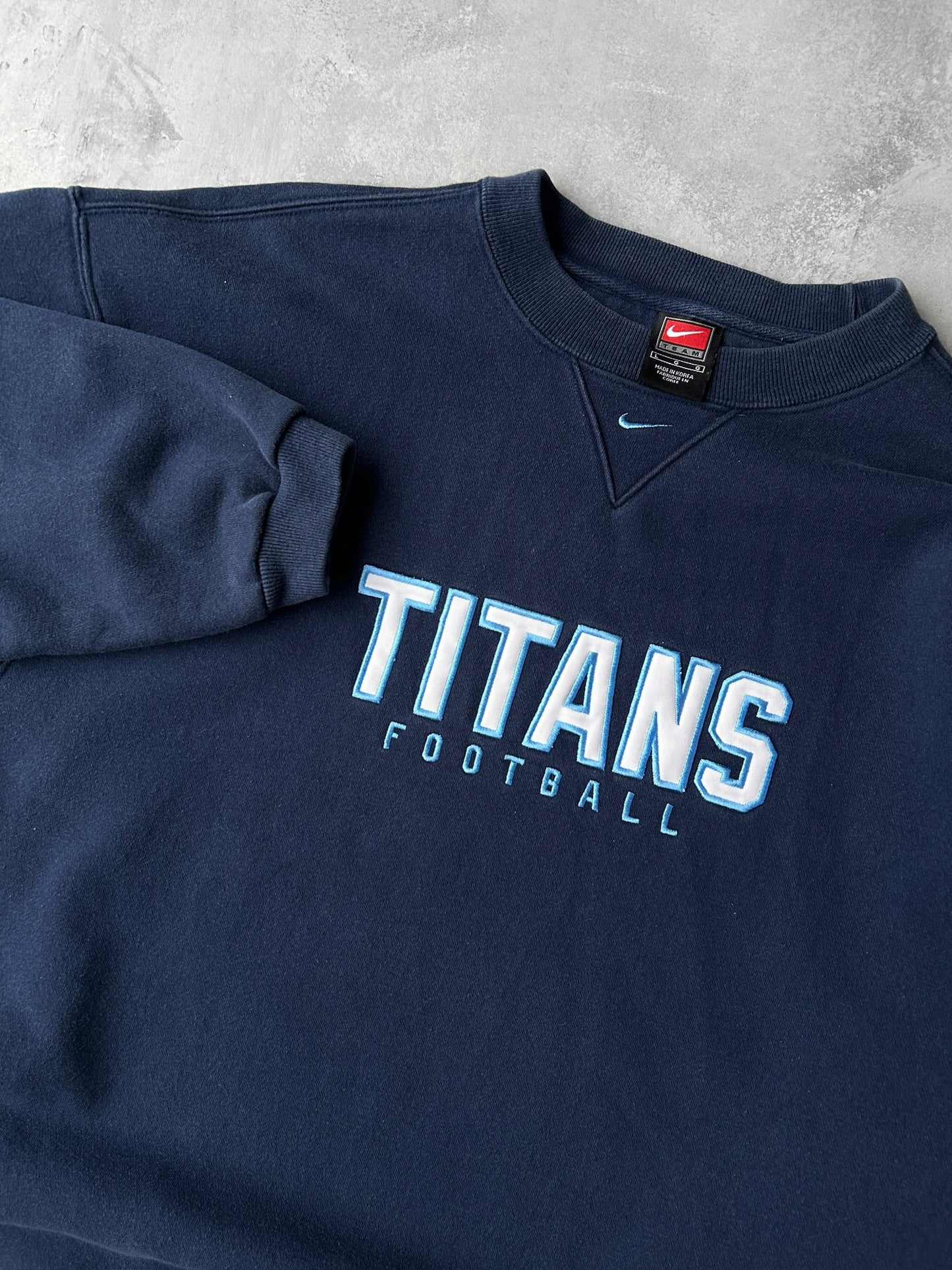 Tennessee Titans Nike Sweatshirt 00's - Large