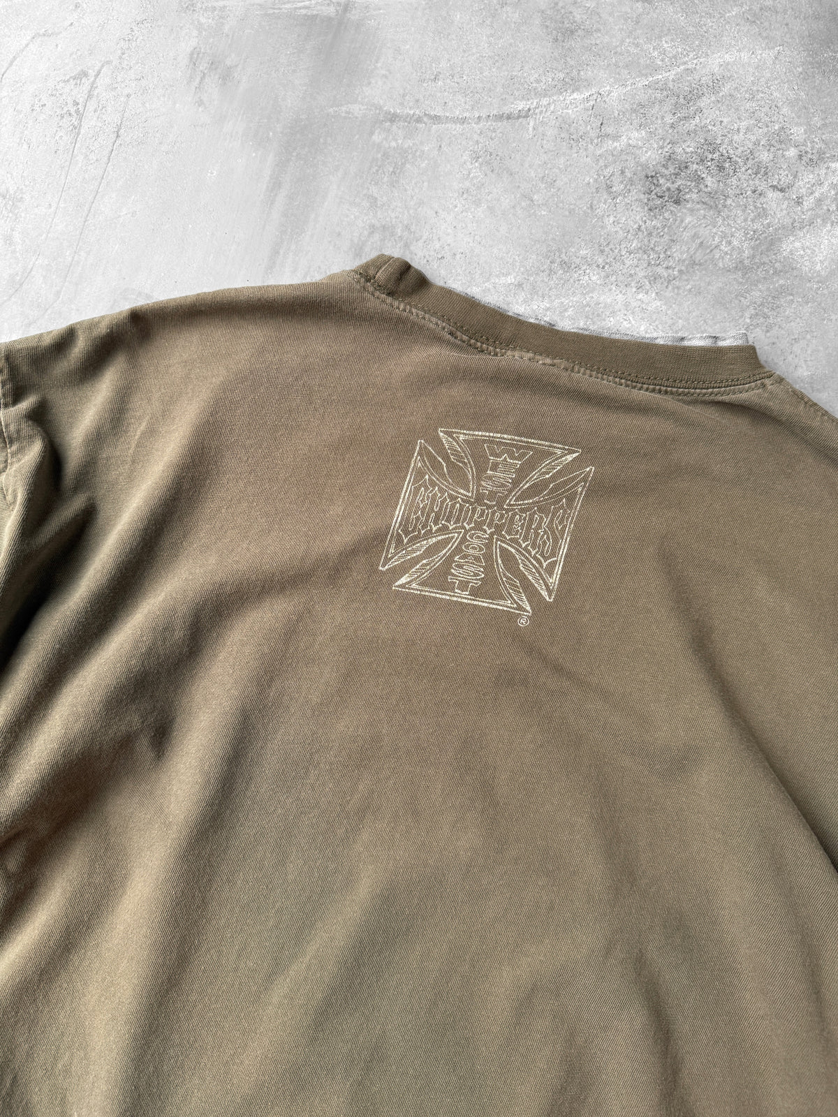 West Coast Choppers Layered T-Shirt Y2K - Large