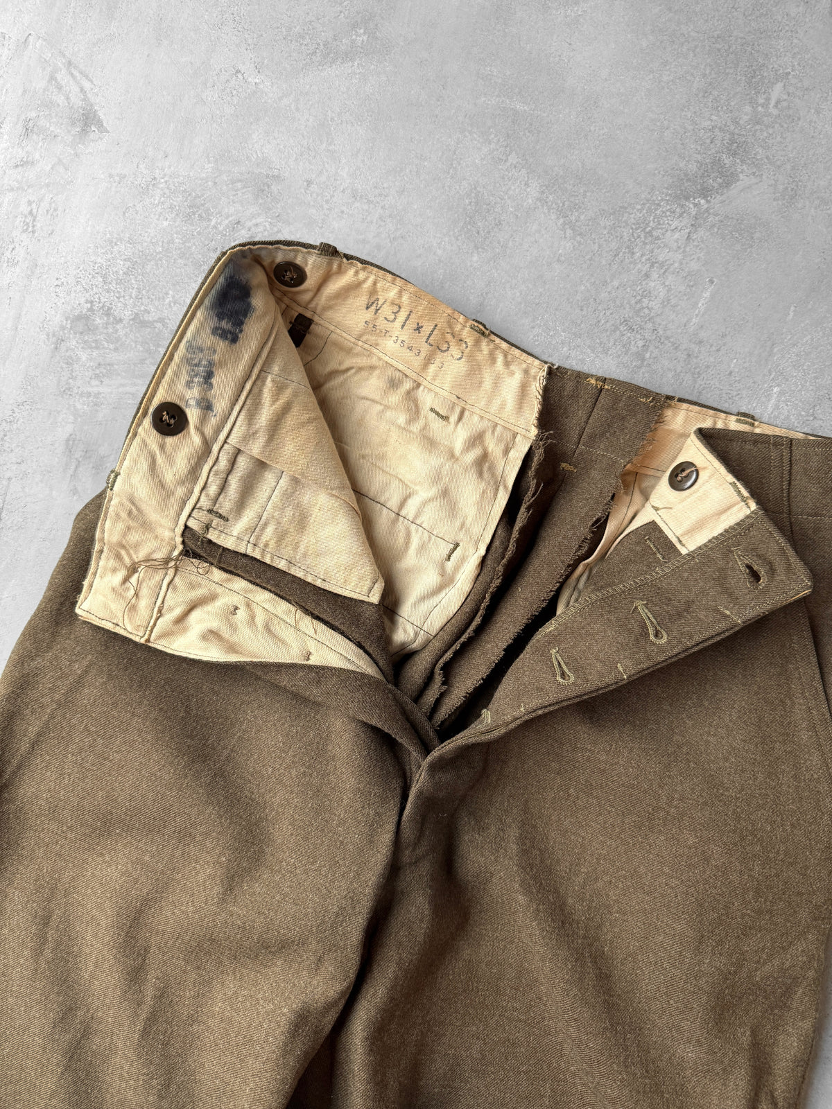 Military Field Pants WWII - 28x32