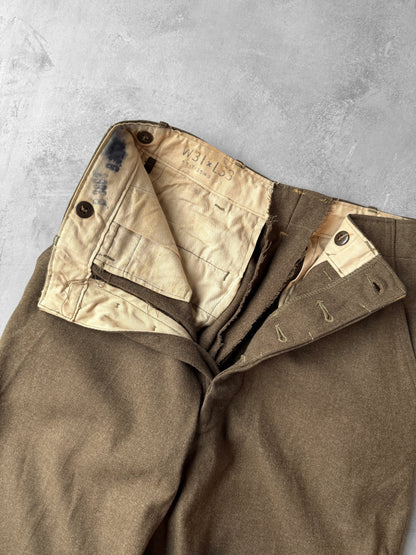 Military Field Pants WWII - 28x32