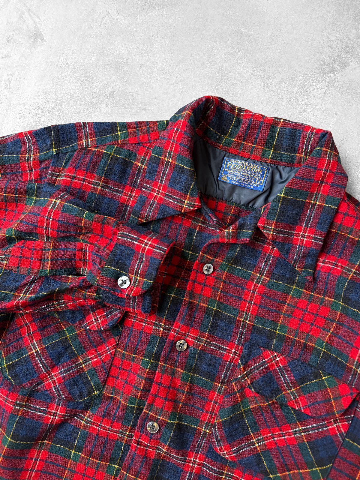 Pendleton Board Shirt 80's - Large