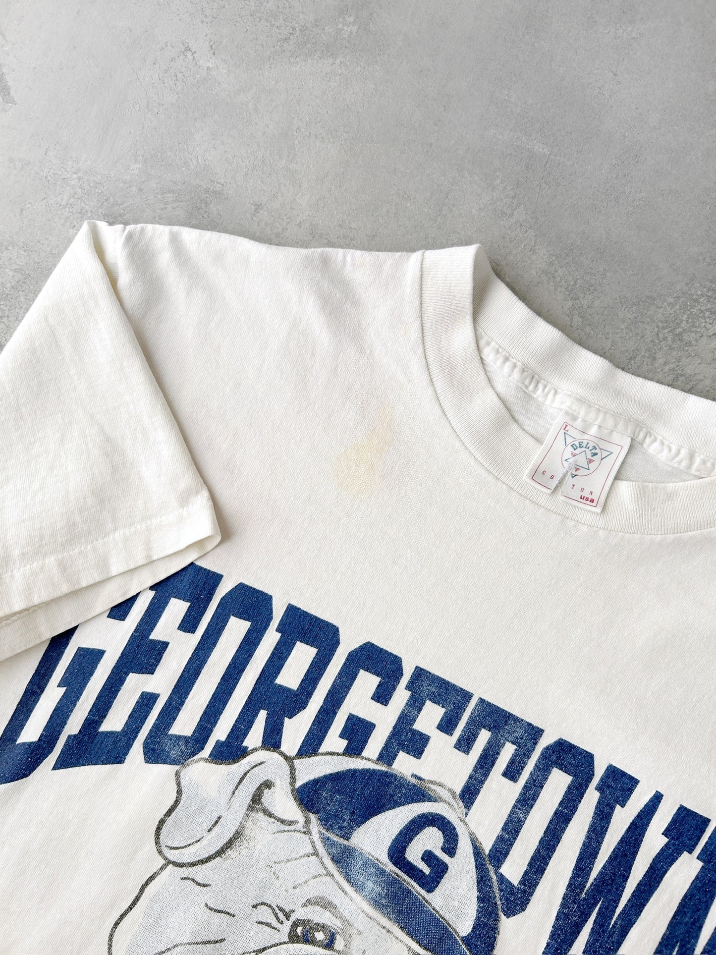 Georgetown Hoyas T-Shirt 90's - Large