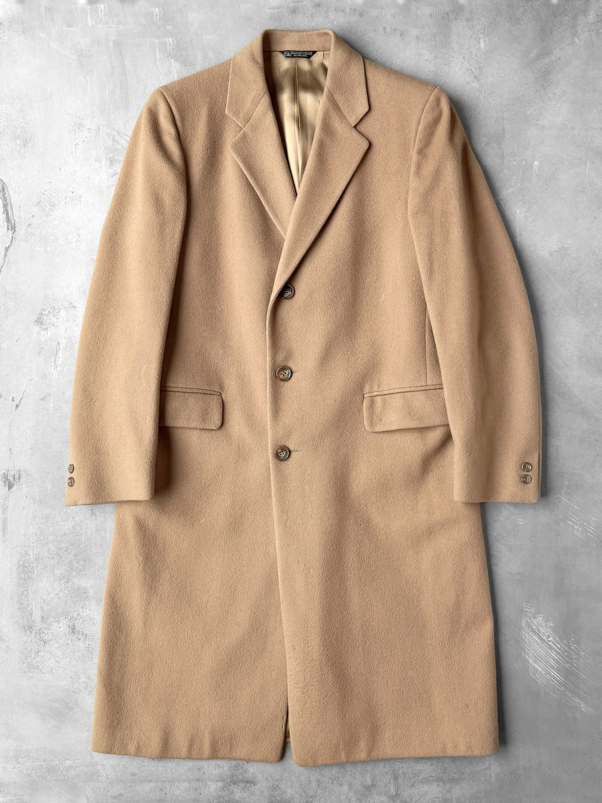 Wool Overcoat 80's - Medium