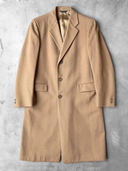 Wool Overcoat 80's - Medium