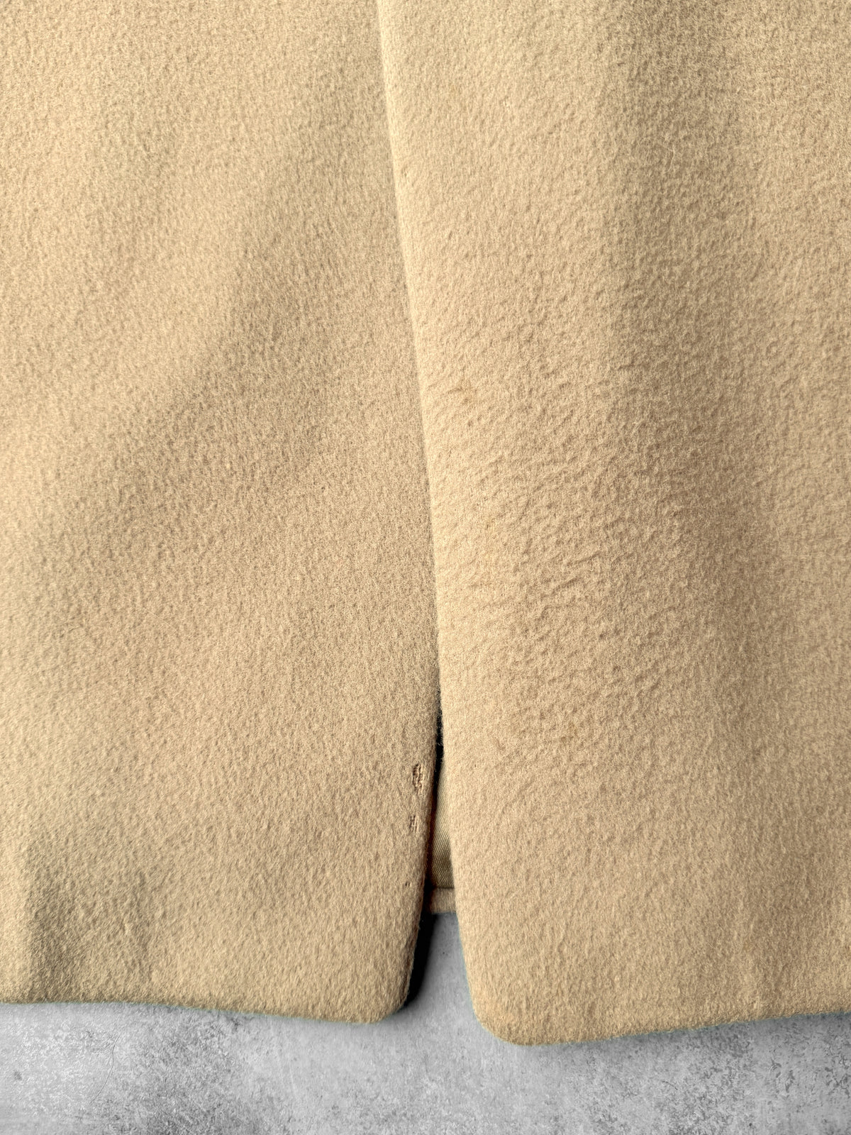 Wool Overcoat 80's - Medium